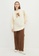 LC WAIKIKI white MODEST Printed Long Sleeves Women's Tunic 56AD0AA717C3AEGS_4