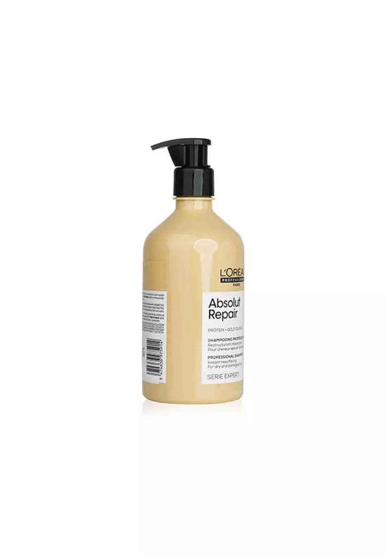 L'ORÉAL - Professionnel Serie Expert - Absolut Repair Gold Quinoa + Protein Instant Resurfacing Shampoo 500ml/16.9oz