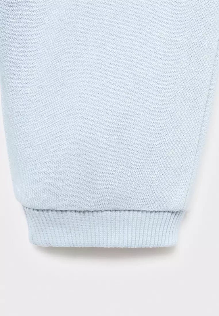 Cotton Drawstring Jogger Pants