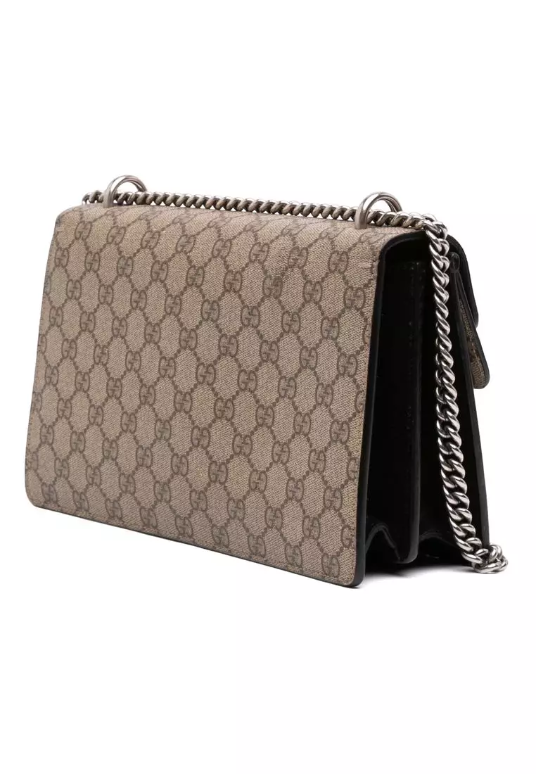 Pre-Loved Gucci Medium Gg Supreme Dionysus Shoulder Bag