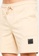 UniqTee brown Comfort Fit Unisex Sweat Shorts With Side Label 0B5B3AAD637119GS_3
