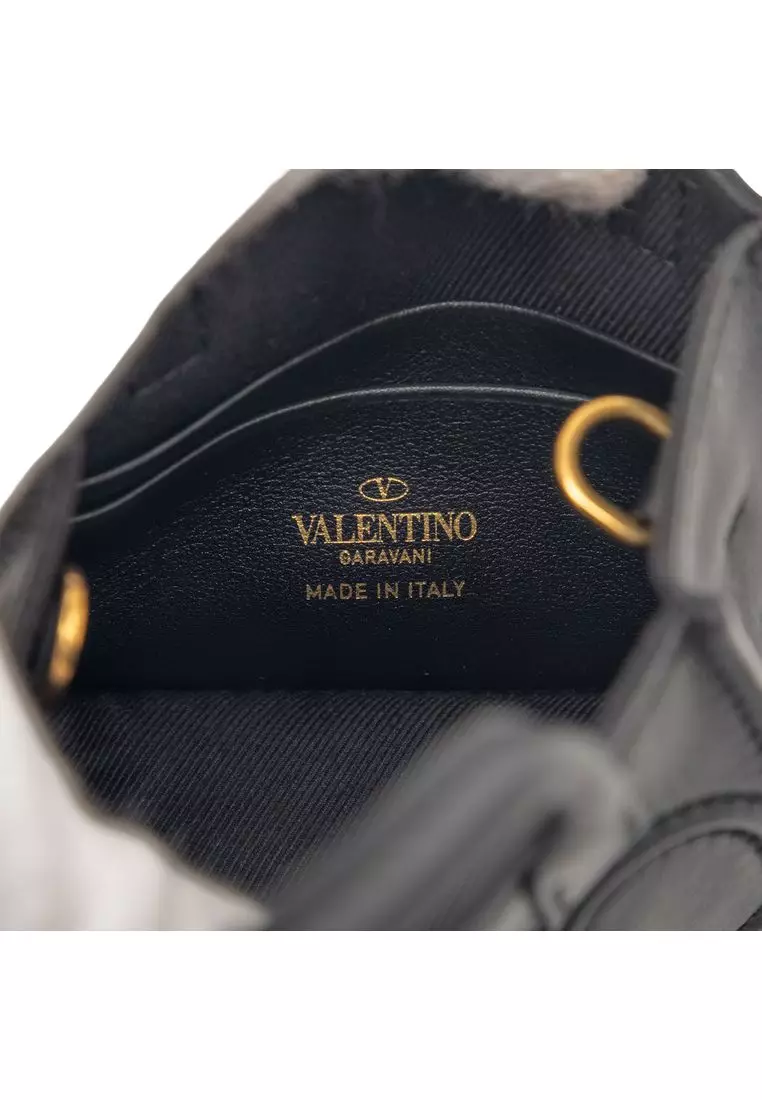 Buy Valentino Pre-Loved Valentino Mini Leather Vlogo Walk Tote