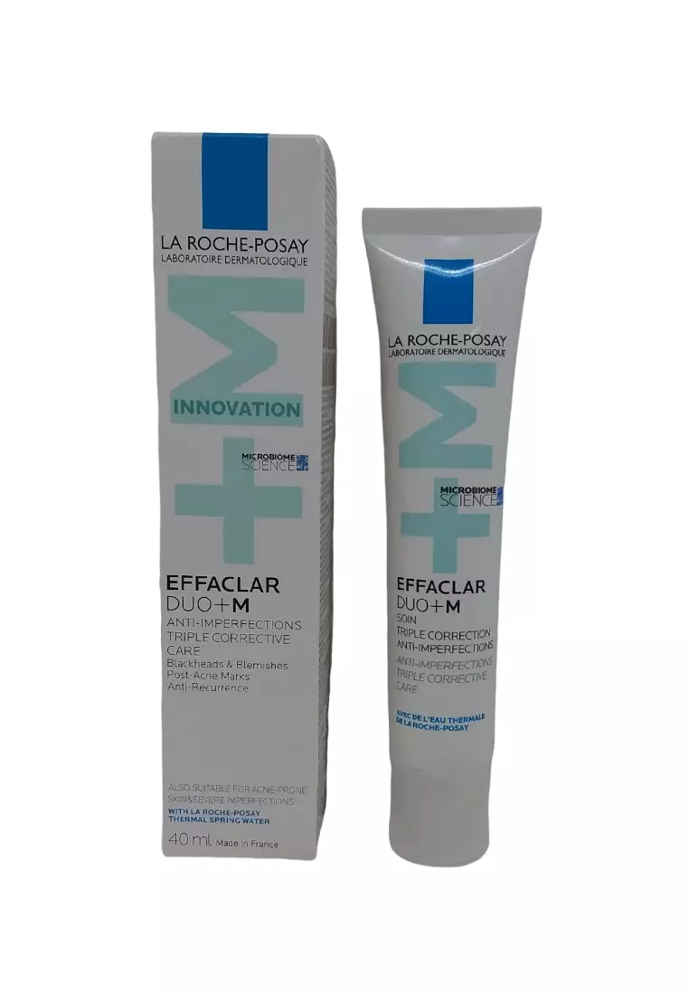 LA ROCHE-POSAY EFFACLAR DUO+M ANTI-IMPERFECTIONS TRIPLE CORRECTIVE CARE 40ml