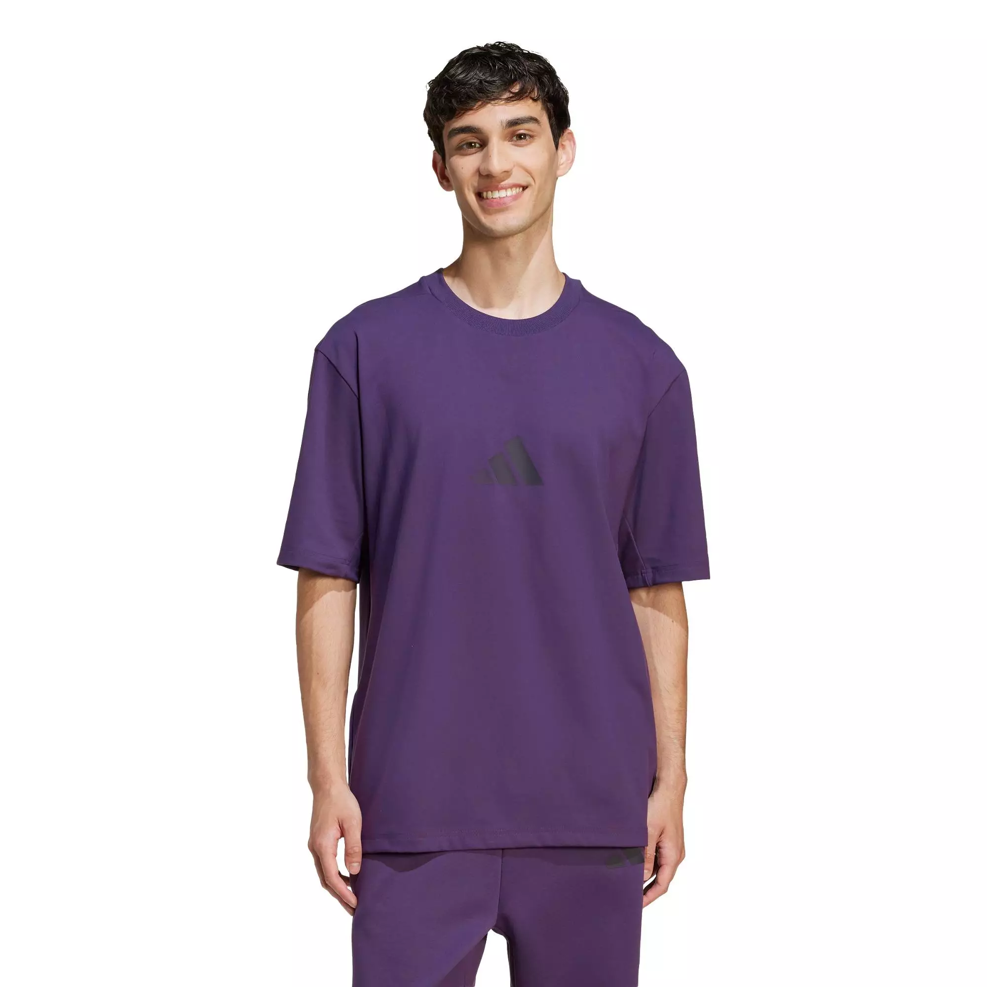 Buy ADIDAS Lifestyle Z.N.E. Loose-Fit Tee Men Purple JW4783 2026