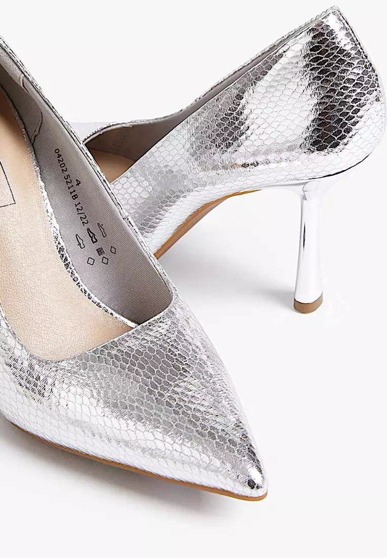 Statement Pointed Court Shoes