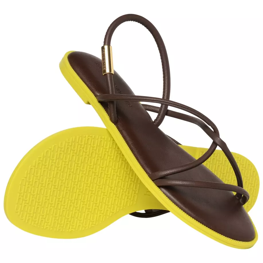 Havaianas 0727 Una Manga Dark Brown - Sandal Wanita