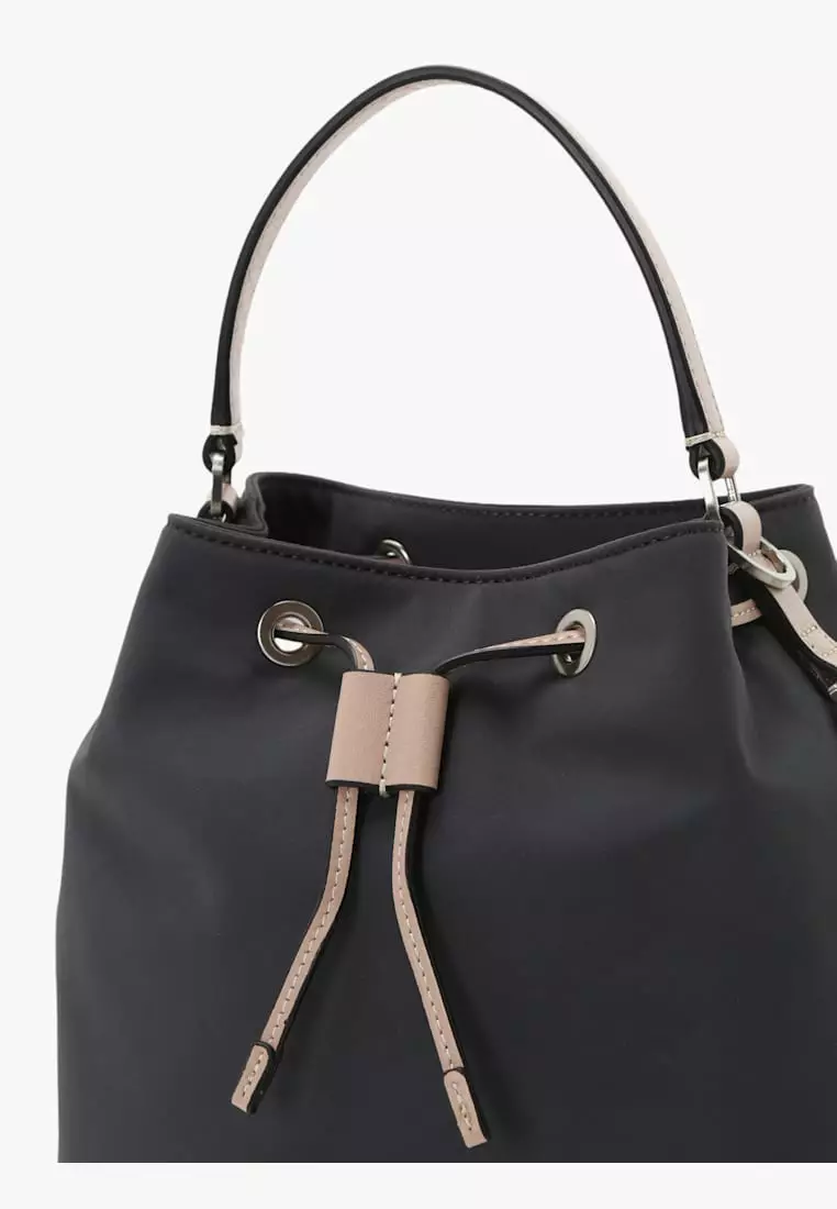 Drawstring Top-Handle Bag