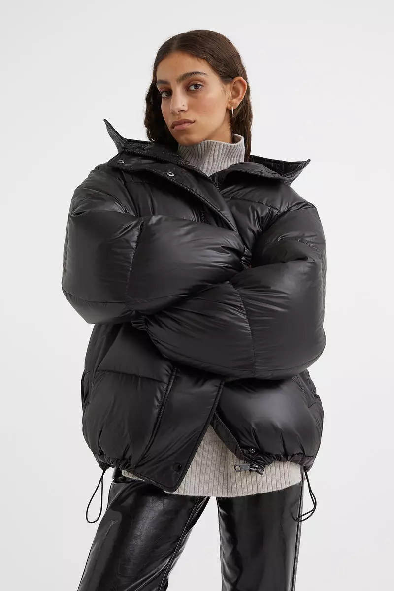 H & m puffer jacket hot sale