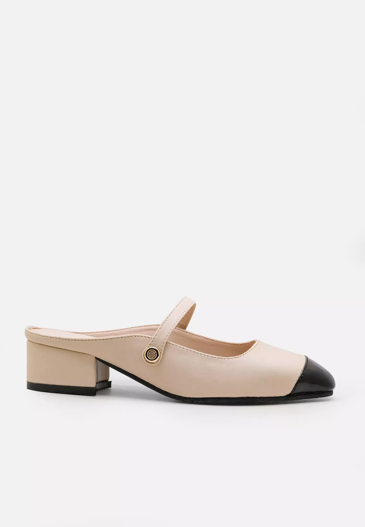 Sora Women Mary Jane Mules Sepatu Sandal Wanita