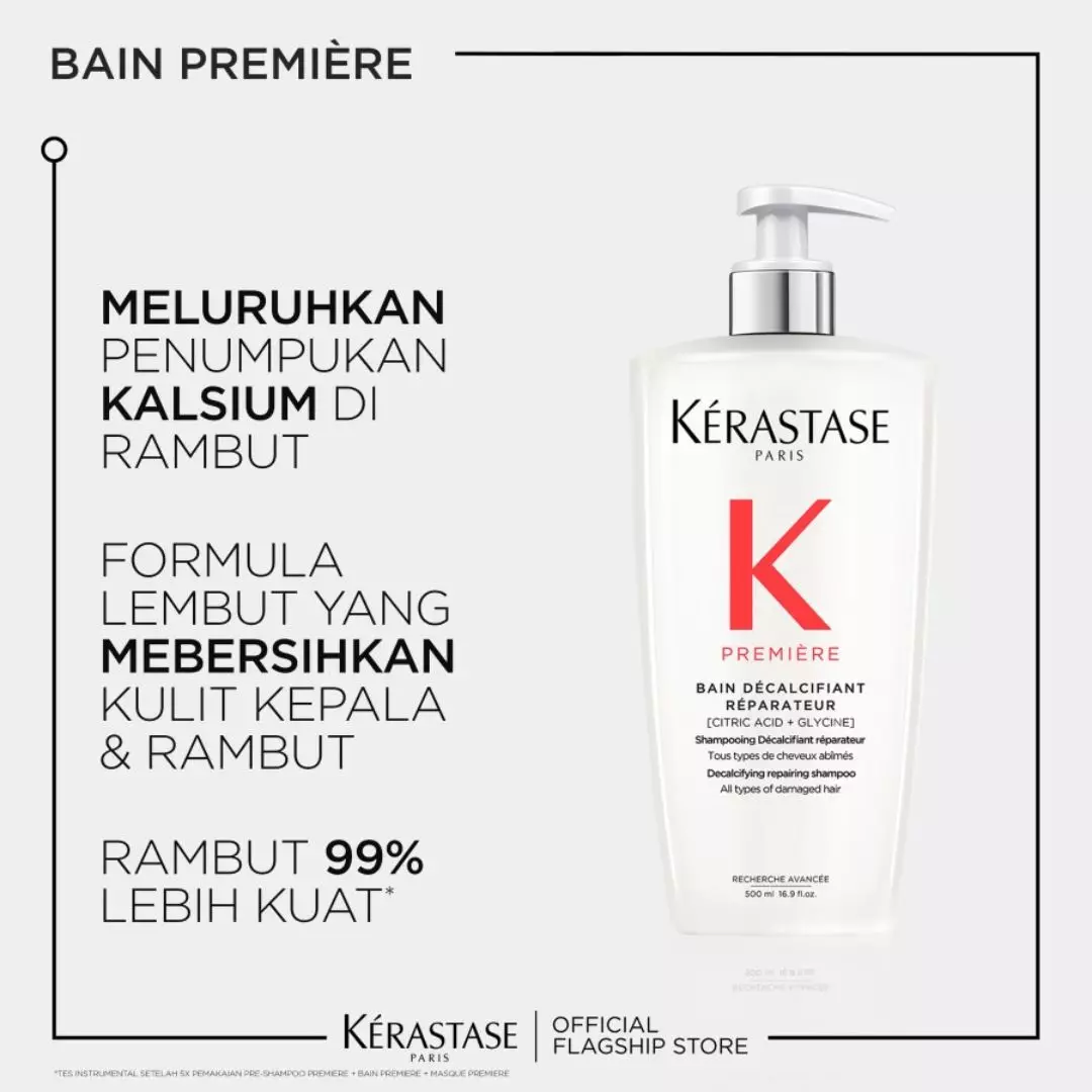 Kerastase Bain Premiere 500ml Anti Hair Damage Shampoo - Shampo untuk Rambut Rusak