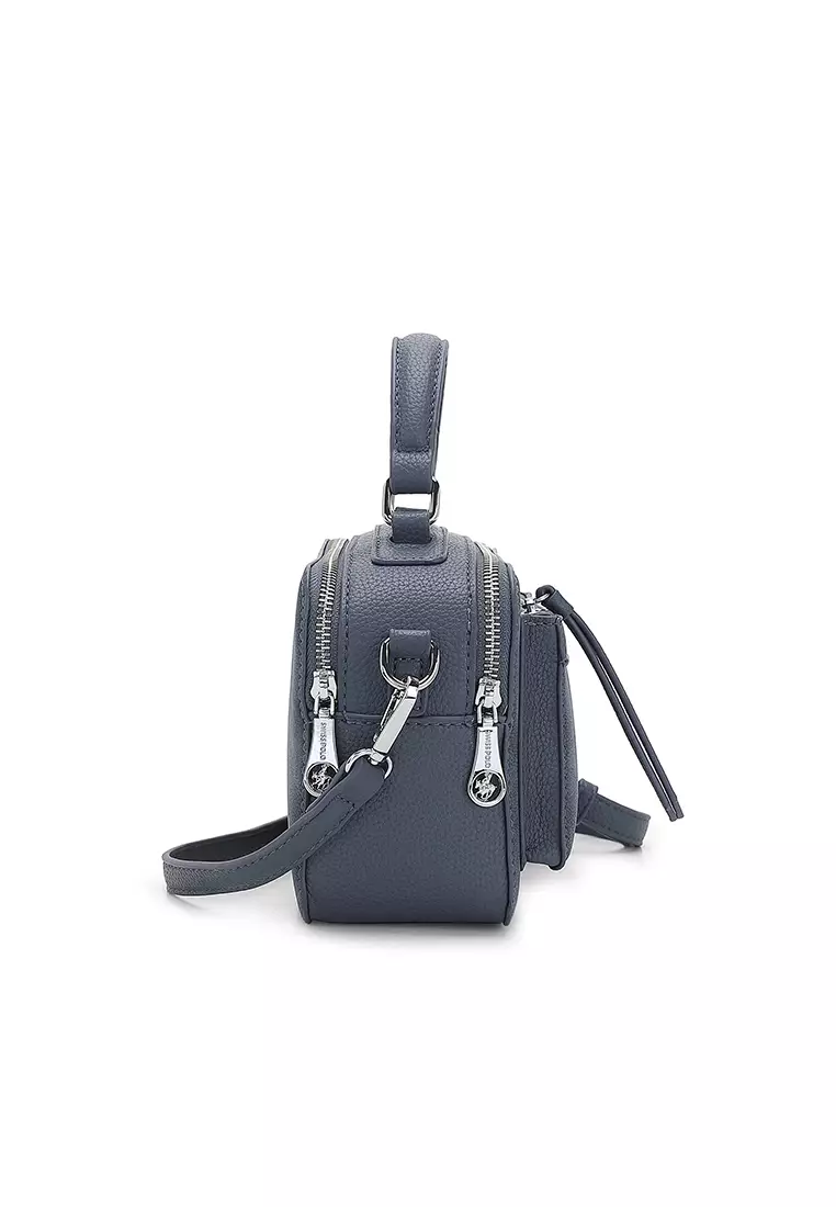 Women's Top Handle Bag / Sling Bag / Crossbody Bag / Shoulder Bag - Blue
