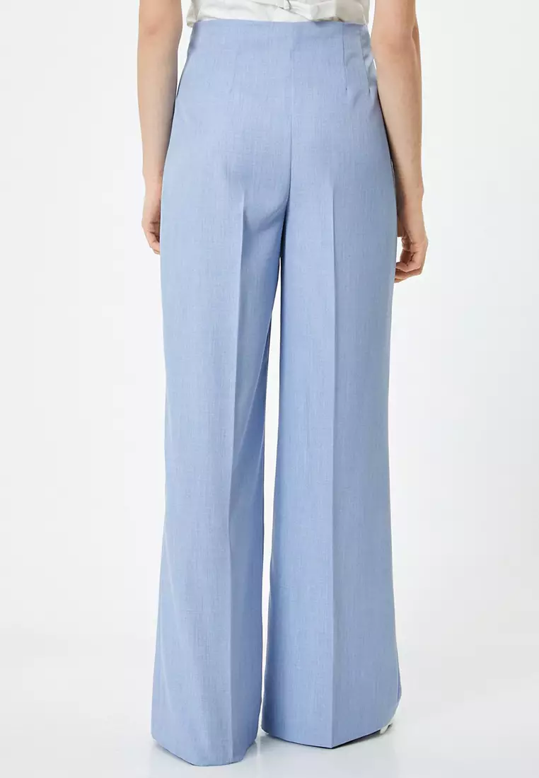 Wide Leg Palazzo Trousers