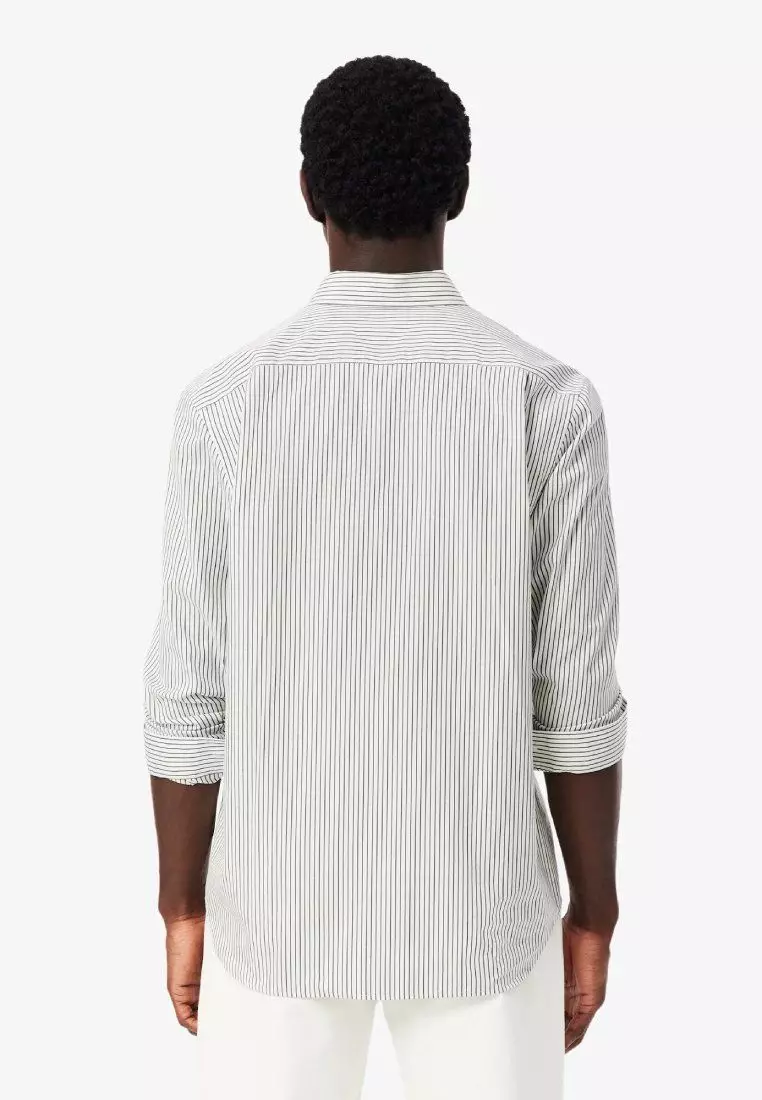 Regular Fit Striped Pinpoint Shirt