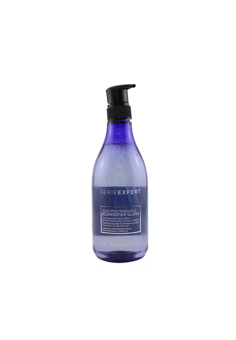 L'ORÉAL - Professionnel Serie Expert - Blondifier Gloss Acai Polyphenols Resurfacing and Illuminating System Shampoo (For Blonde Hair) 500ml/16.9oz