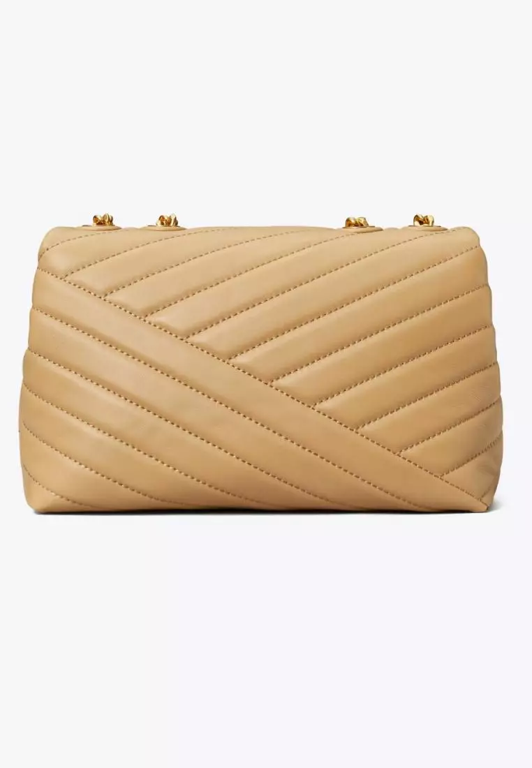 Tory Burch Small Kira Chevron Convertible Shoulder Bag Desert Dune