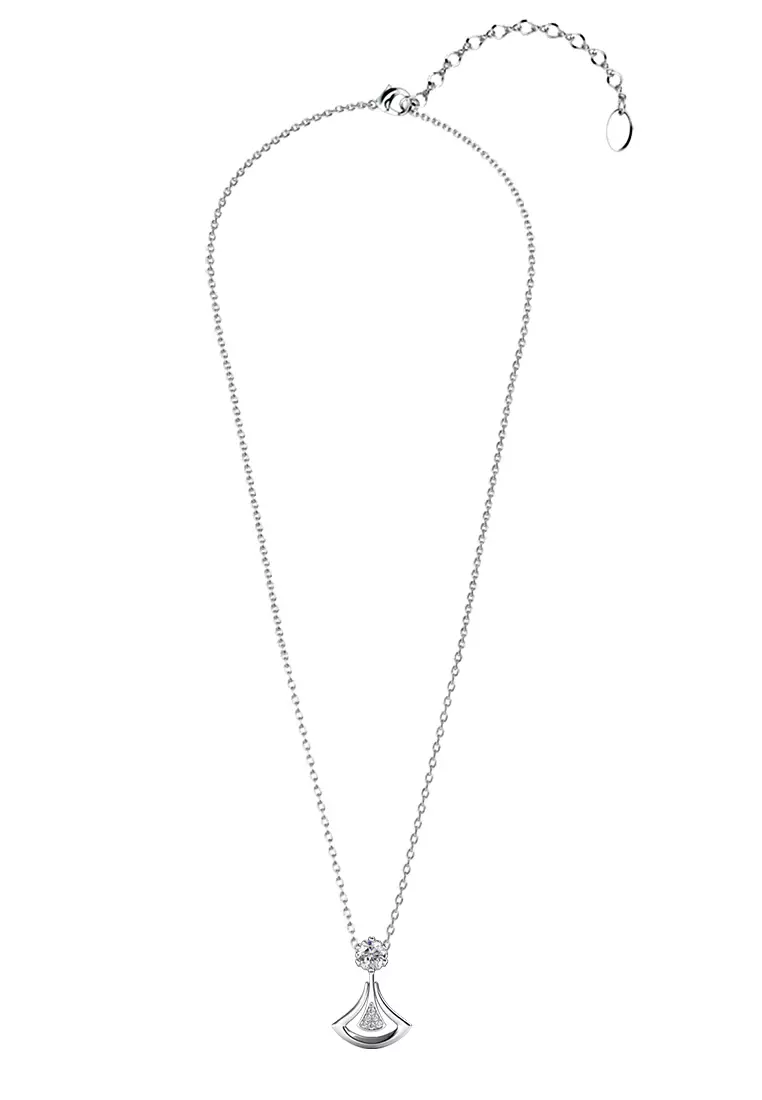 Dual Soul Crystal ( 4 style ) Pendant WG - Kalung Crystal by Her Jewellery