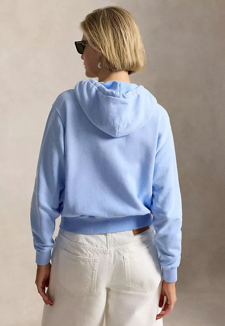 Polo Ralph Lauren Women Lightweight Fleece Full-Zip Hoodie