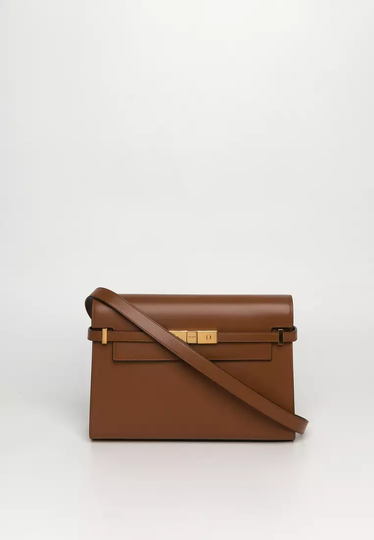 ysl shoulder bag brown