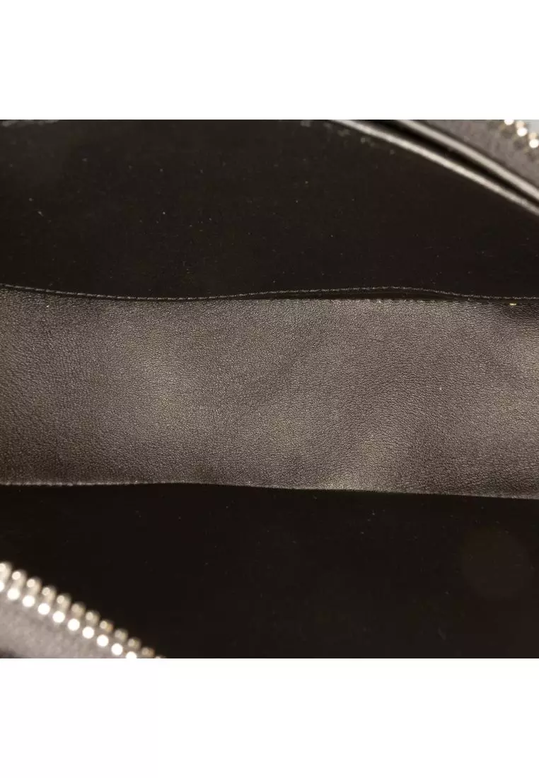 Pre-Loved Celine Velvet Strass Triomphe Ava Shoulder Bag