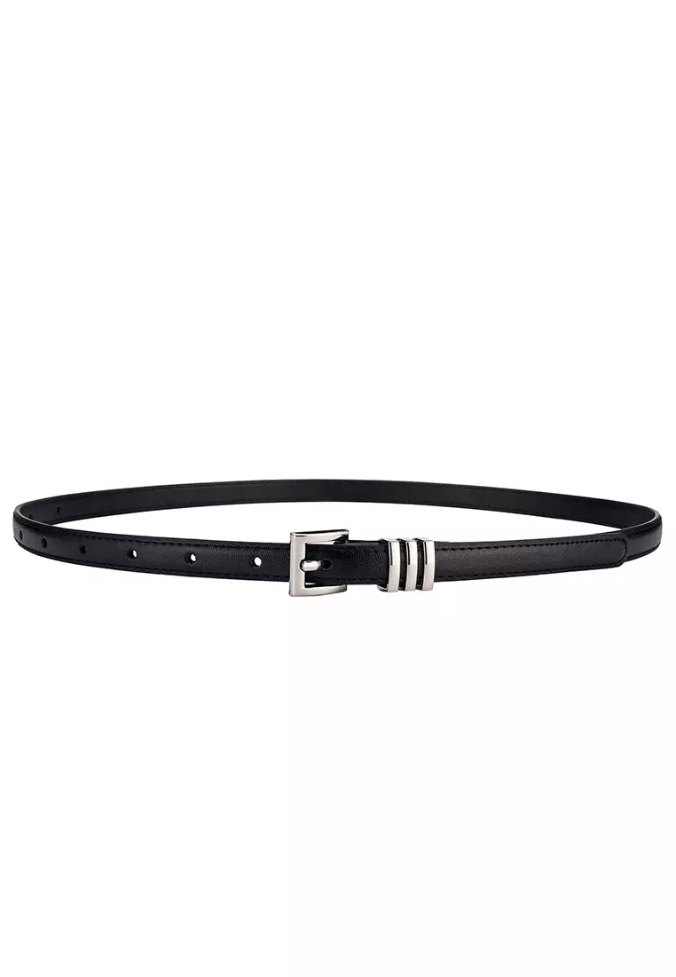 Slim Cowhide Belt