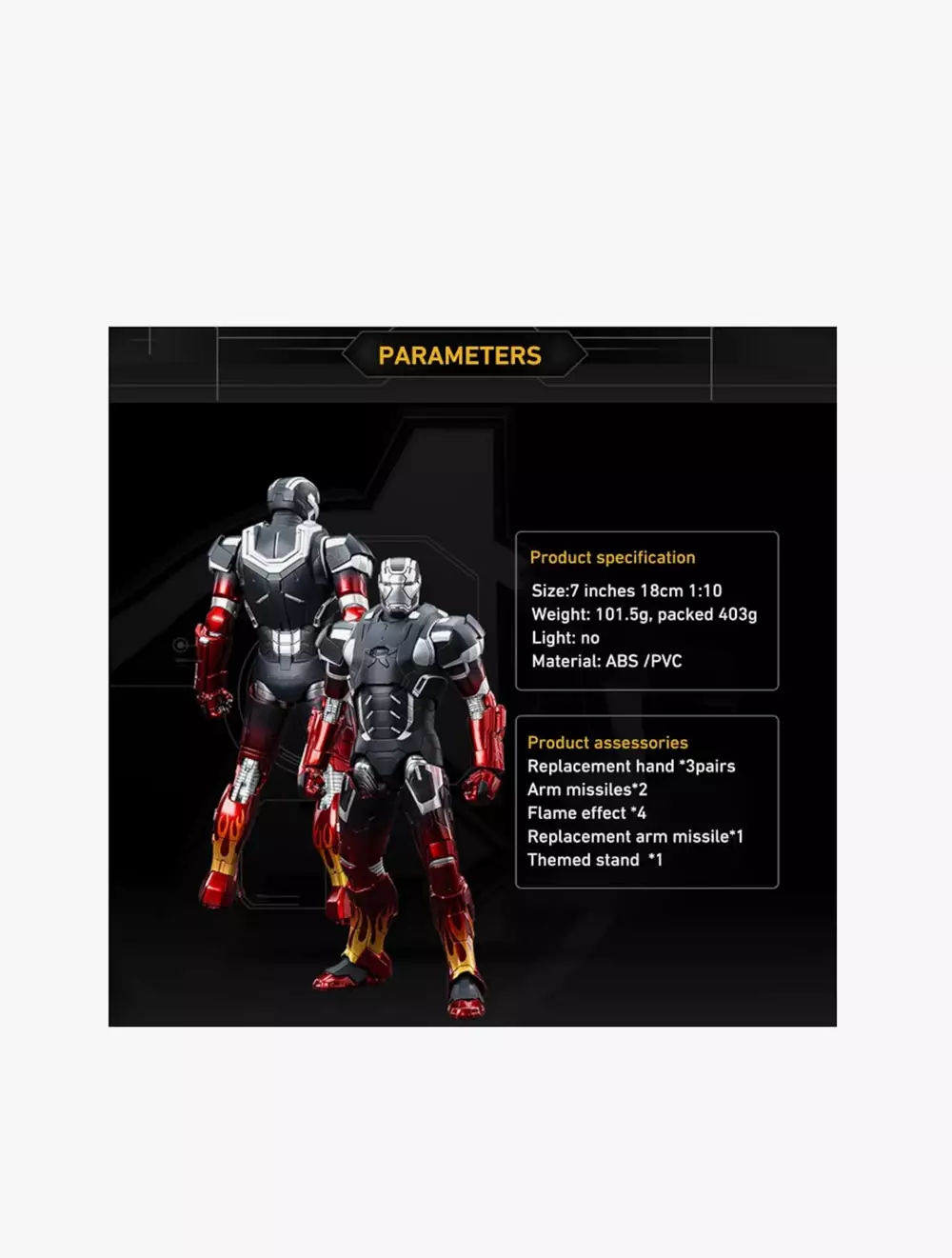 Marvel ZD Toys Iron Man Mark 22 - ZDT1906-22