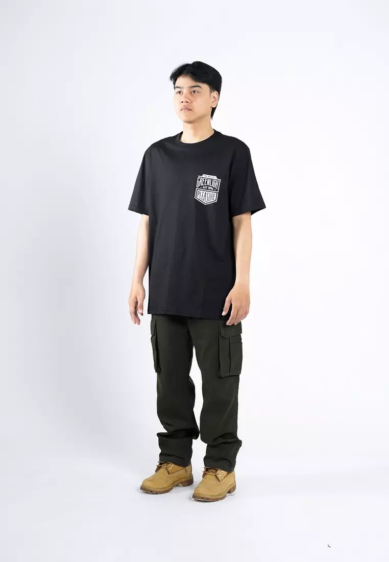 Greenlight Men's T-Shirt Short Sleeve Regular Fit Cotton Eren OL-C070725