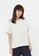 so that's me white Grace Cotton Drawstring Puff Sleeves Top Shirt Stripe white D6BB8AAA2AAE87GS_1