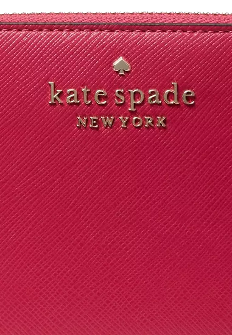 Kate Spade Kate Spade Staci Large Continental Wallet in Pink Ruby