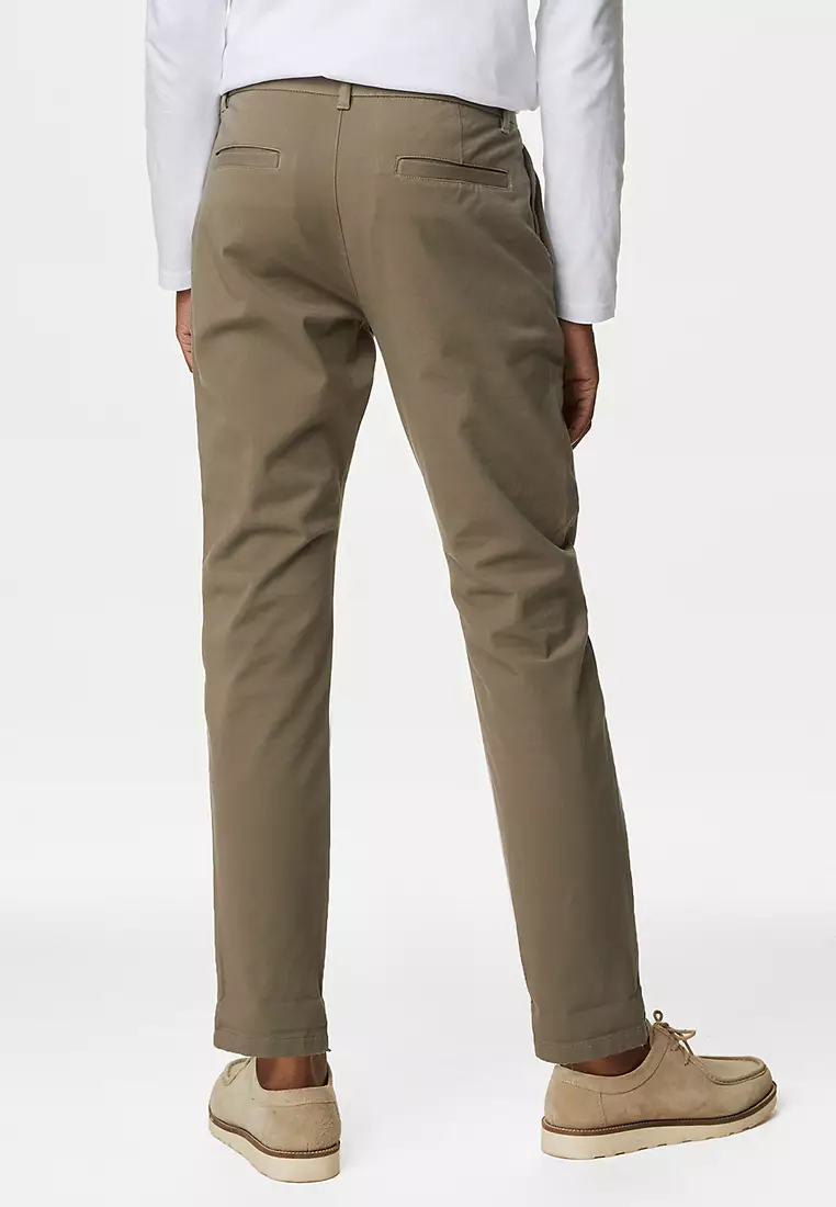 Jual Marks & Spencer Slim Fit Ultimate Chinos Original 2024 | ZALORA ...