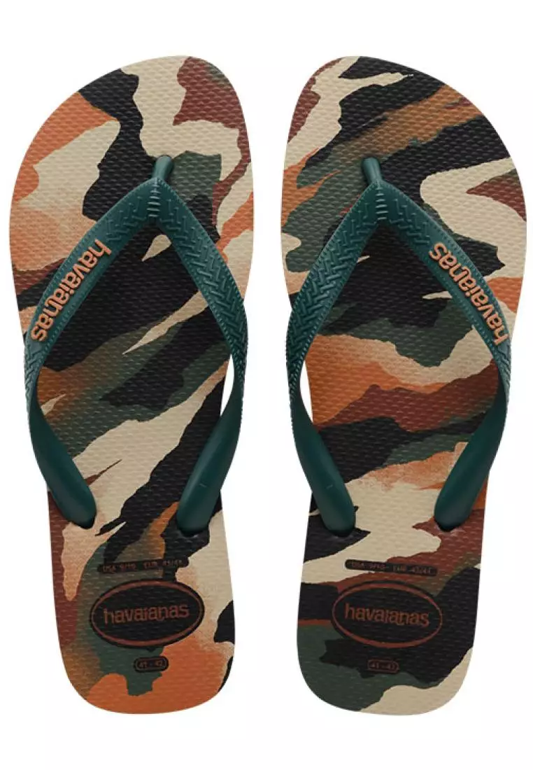 Discount on Havaianas  shoes - SKU: Top Camu Flip Flops