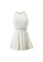A-IN GIRLS white Elegant mesh-paneled swimsuit 2A51AUS5DE8A5CGS_4