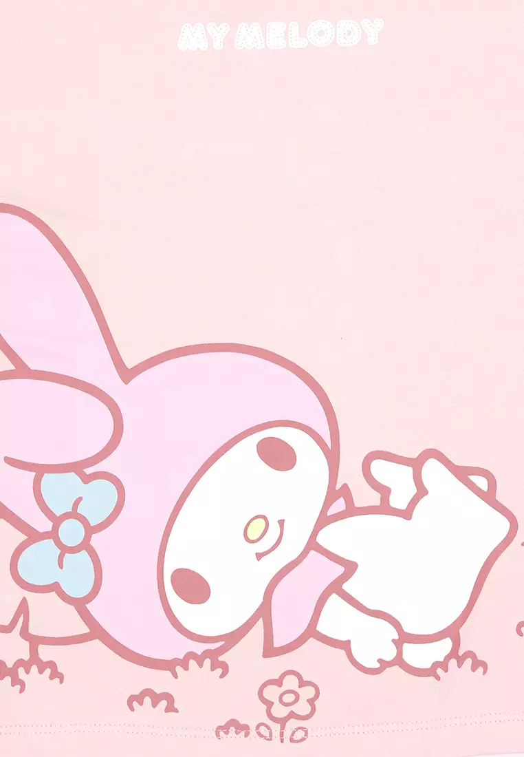 Ladies Licensed Graphic T-Shirt "My Melody Garden"