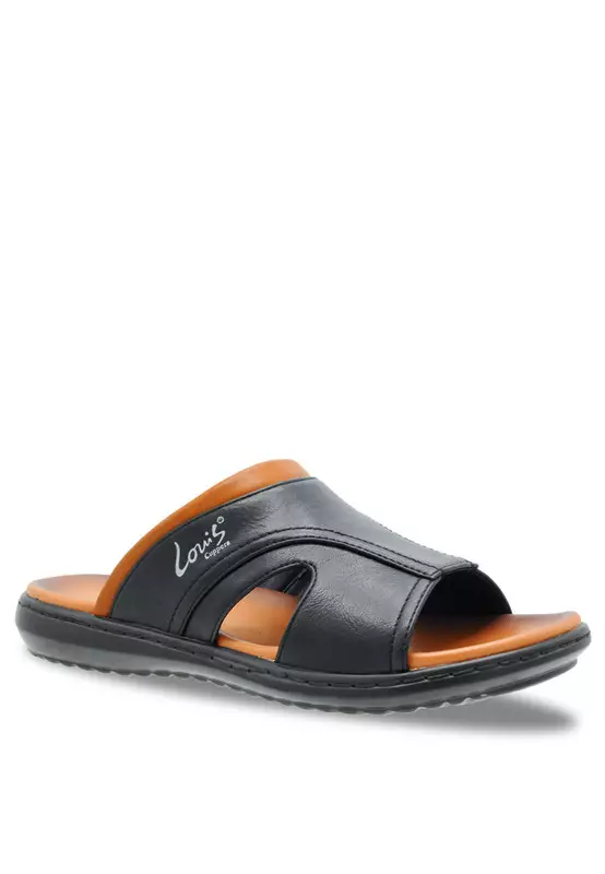 Slip On Faux Leather Classic Casual Sandals