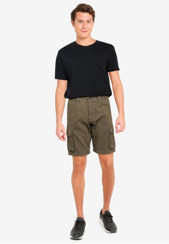 Buy Electro Denim Lab Twill Cargo Shorts Online Zalora Malaysia