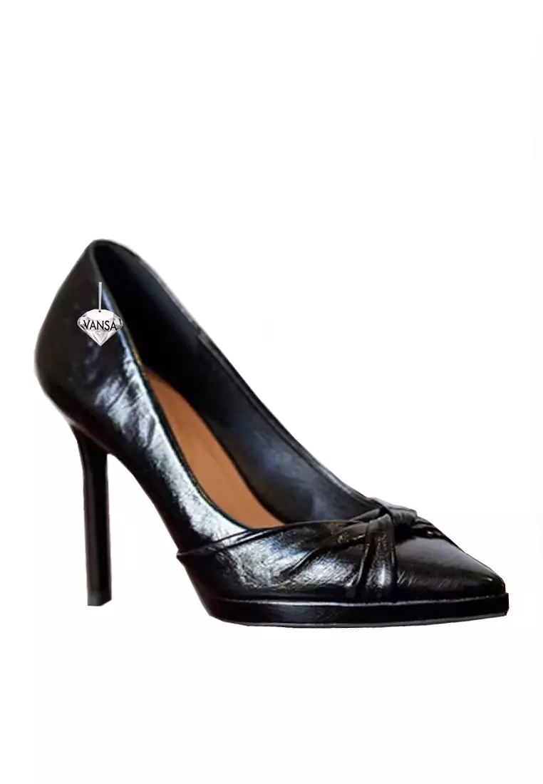 Discount on Twenty Eight Shoes  shoes - SKU: VANSA 10.5cm Twist Platform Ultra Heels VSW-H-8899-8