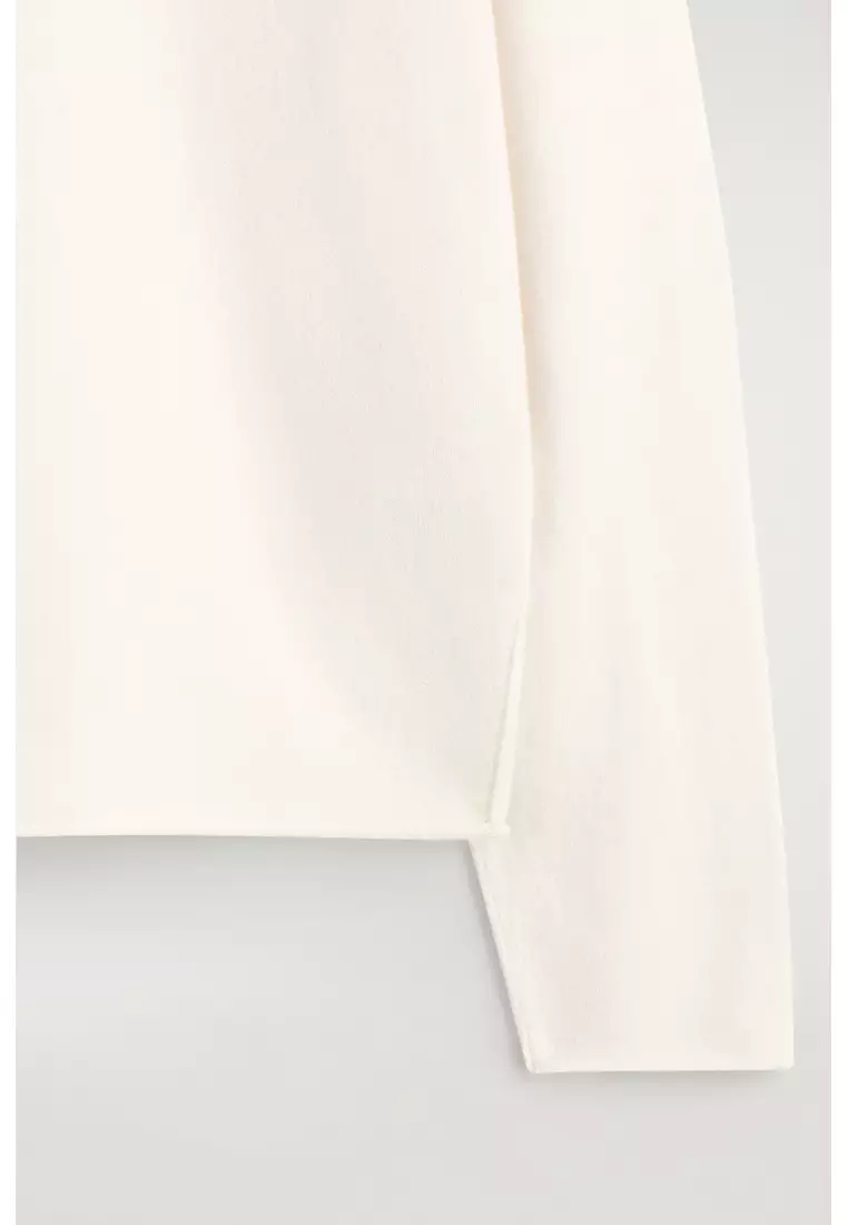 MERINO WOOL CREW-NECK JUMPER