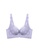ZITIQUE purple Women's Summer Lace Floral Pattern 3/4 Cup Non-wired Push Up Nylon Bra - Purple F37F3US4977B8AGS_1
