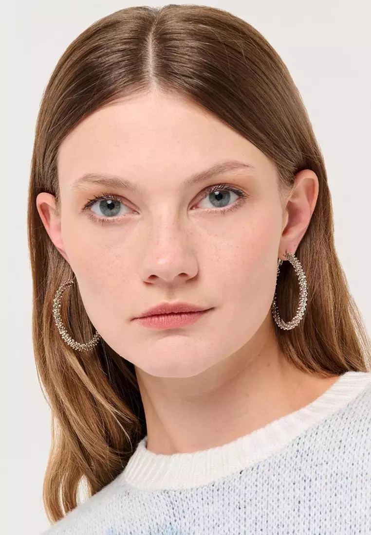 Buy Jimmy Key Hoop Earrings 2024 Online ZALORA Philippines