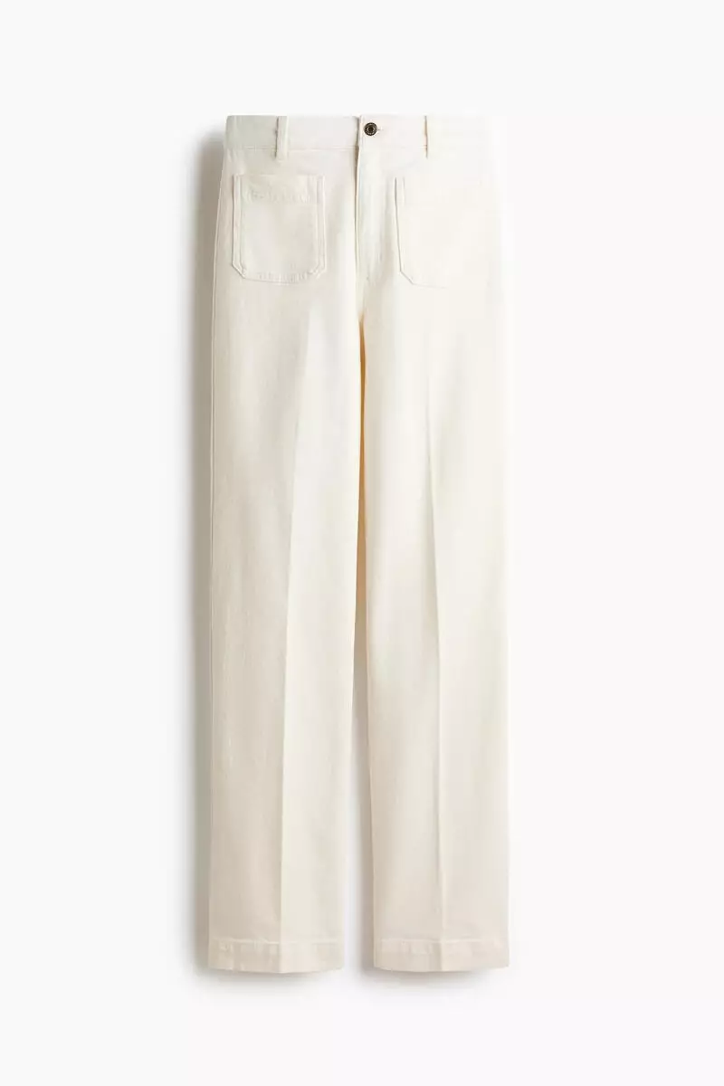 Wide High Jeans
