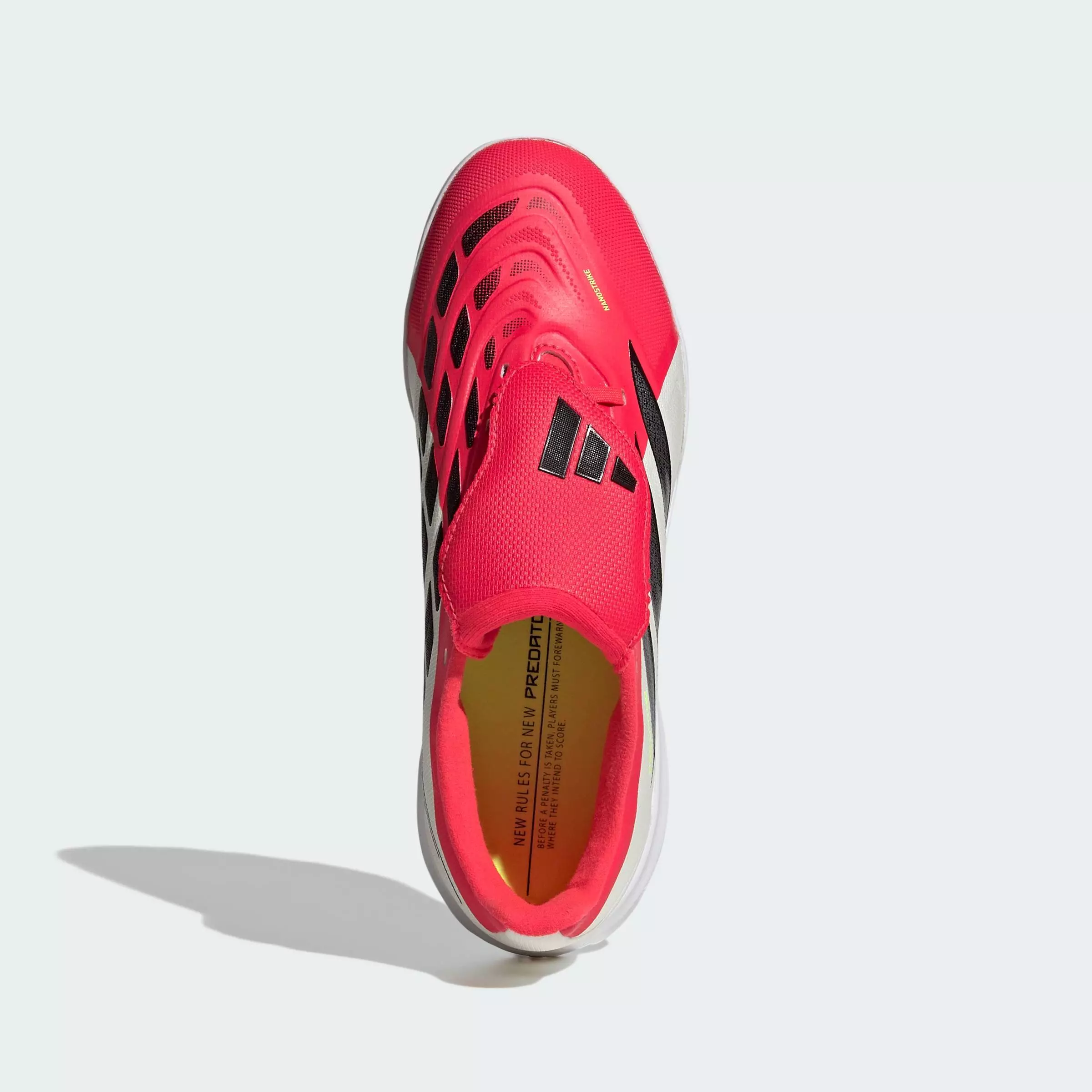 Football PREDATOR LEAGUE Fold-Over Tongue Turf Football Shoes Kids Unisex Red JR7917