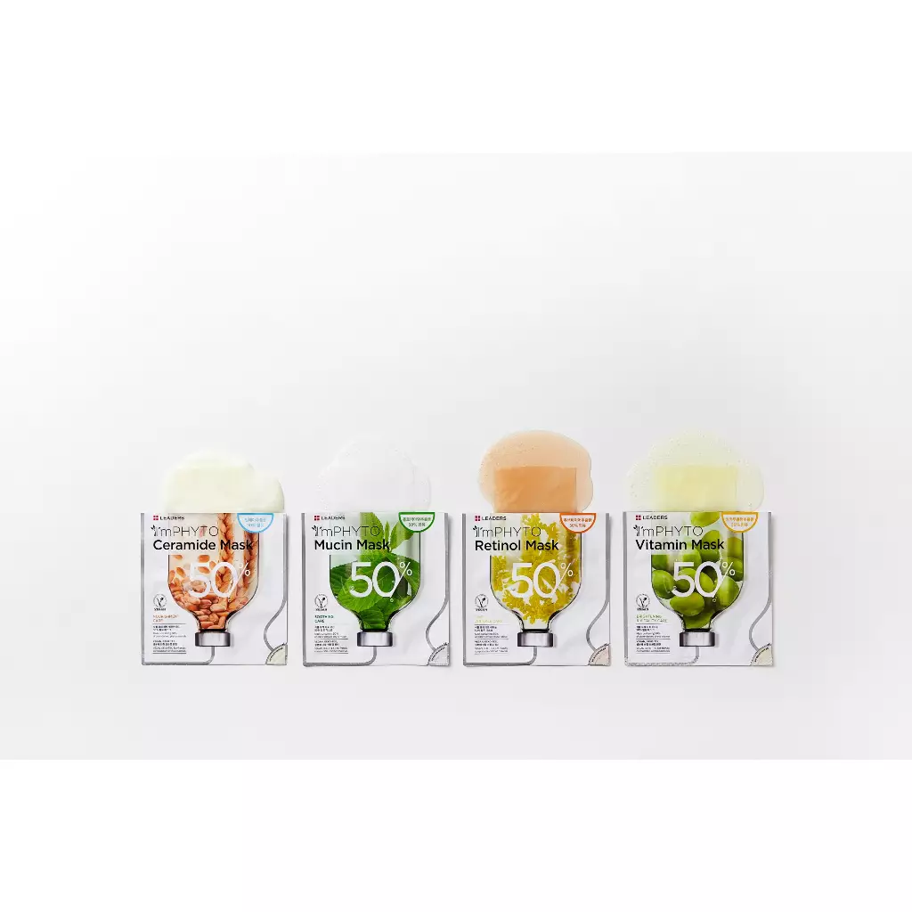 Leaders Imphyto Vitamin Sheet Mask 23 ml - Masker Wajah