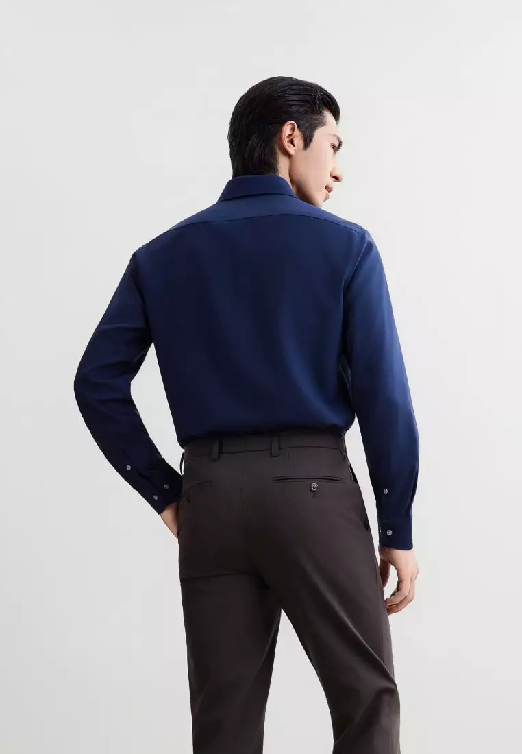 G2000 Non-Iron Dry Smart Fit Dot Texture Shirt