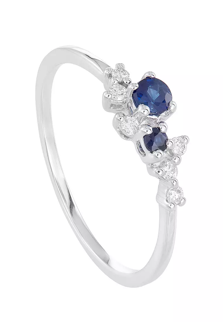 Buy HABIB HABIB Chalassa Blue Sapphire Diamond Ring 2024 Online
