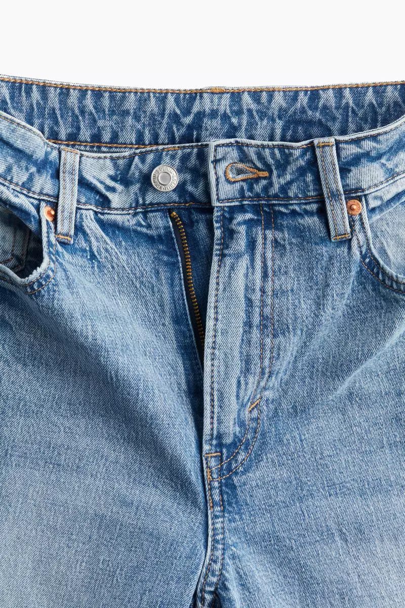Slim Straight High Jeans