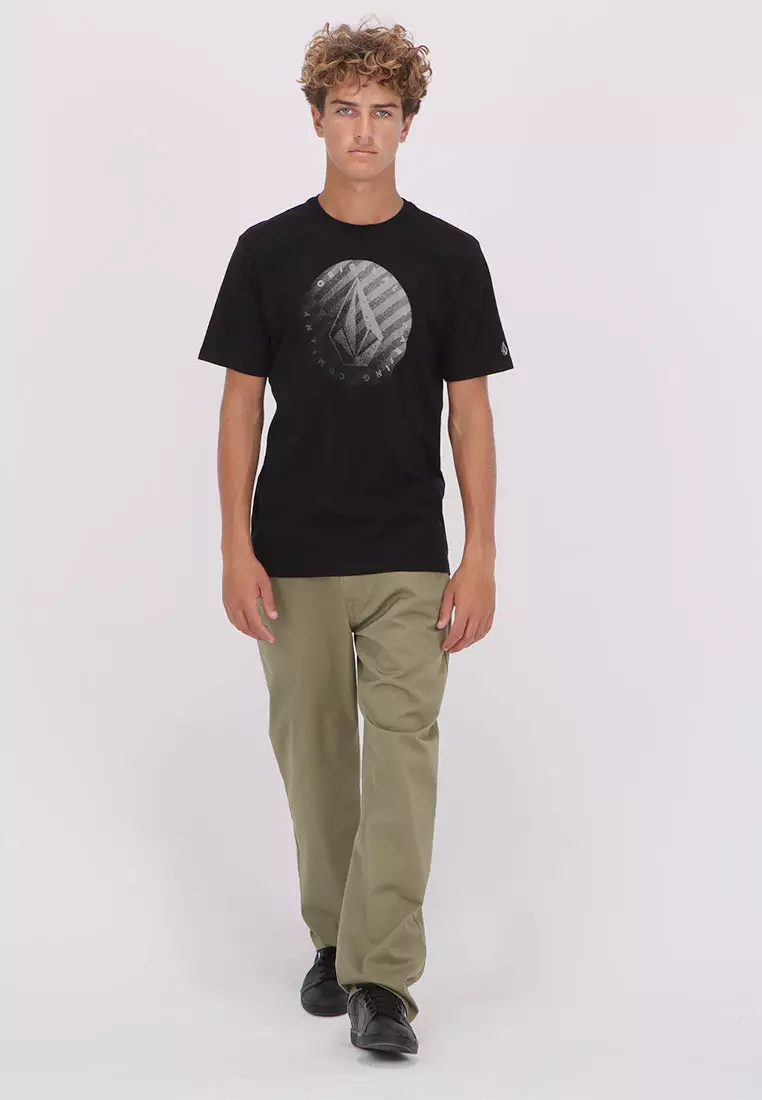 MSF SHADING STONE SHORT SLEEVE TEE BLACK