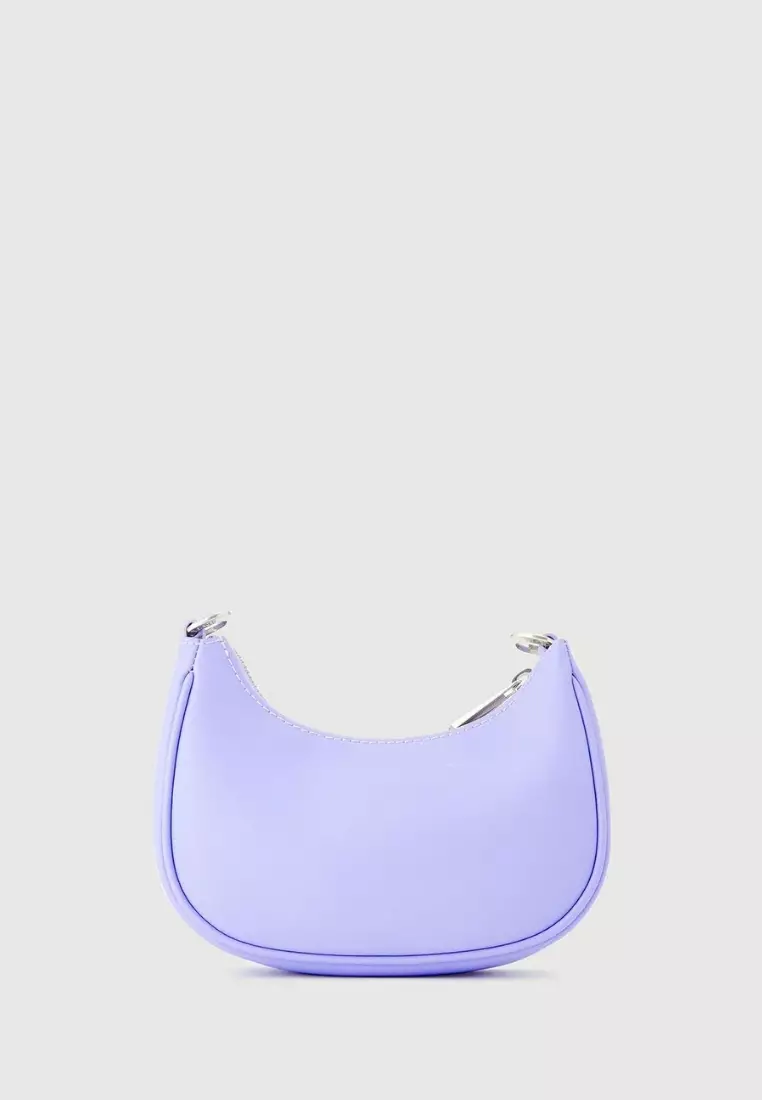 Gianna Petite Shoulder Bag Purple Paste