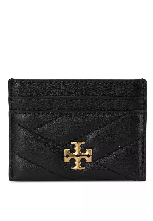 Tory burch kira sales chevron leather card case