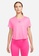 Nike pink Dri-Fit Iconic One Short Sleeve Top D3466AA83EC89AGS_1