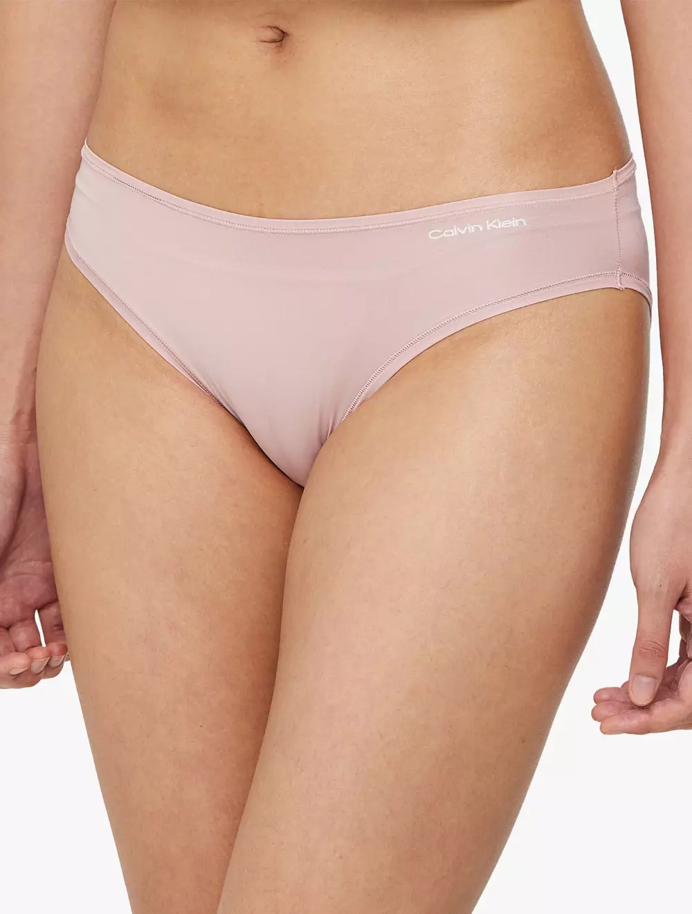 CALVIN KLEIN UNDERWEAR - CK IDEAL STRETCH MICRO LOW RISE BIKINI - Pink - pink