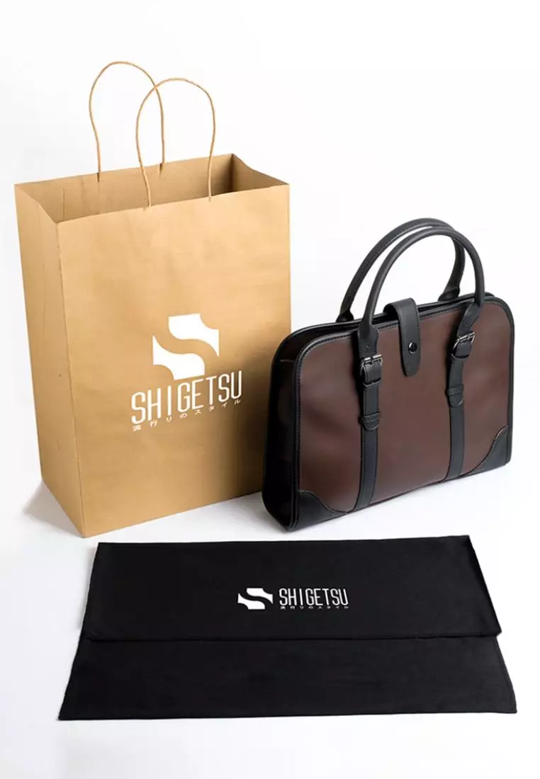 Buy SHIGETSU Shigetsu Kokubu Leather Backpack 2024 Online | ZALORA ...